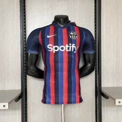 2024-2025 BARCELONA SPECIAL EDITION RED AND BLUE JERSEY