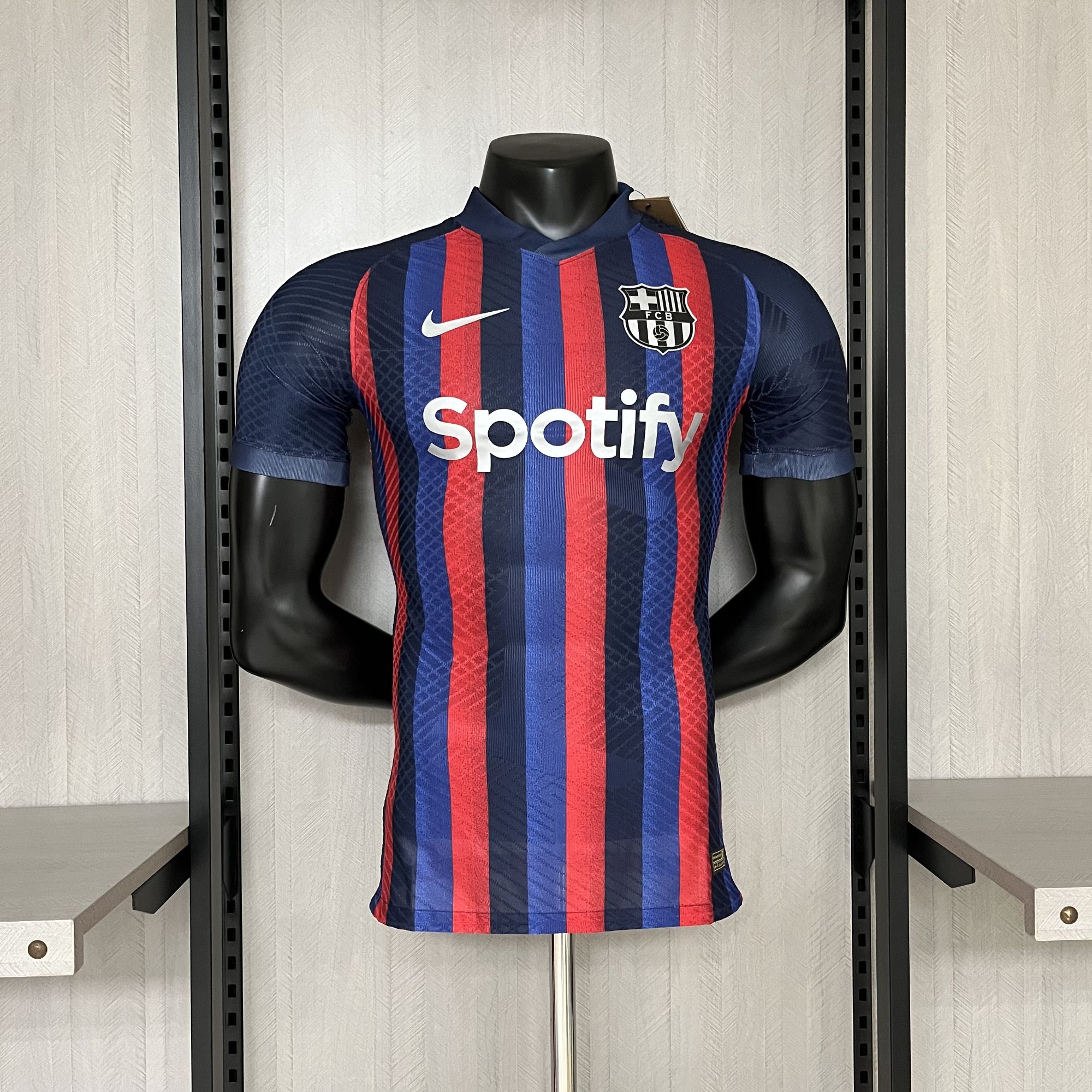 2024-2025 BARCELONA SPECIAL EDITION RED AND BLUE JERSEY