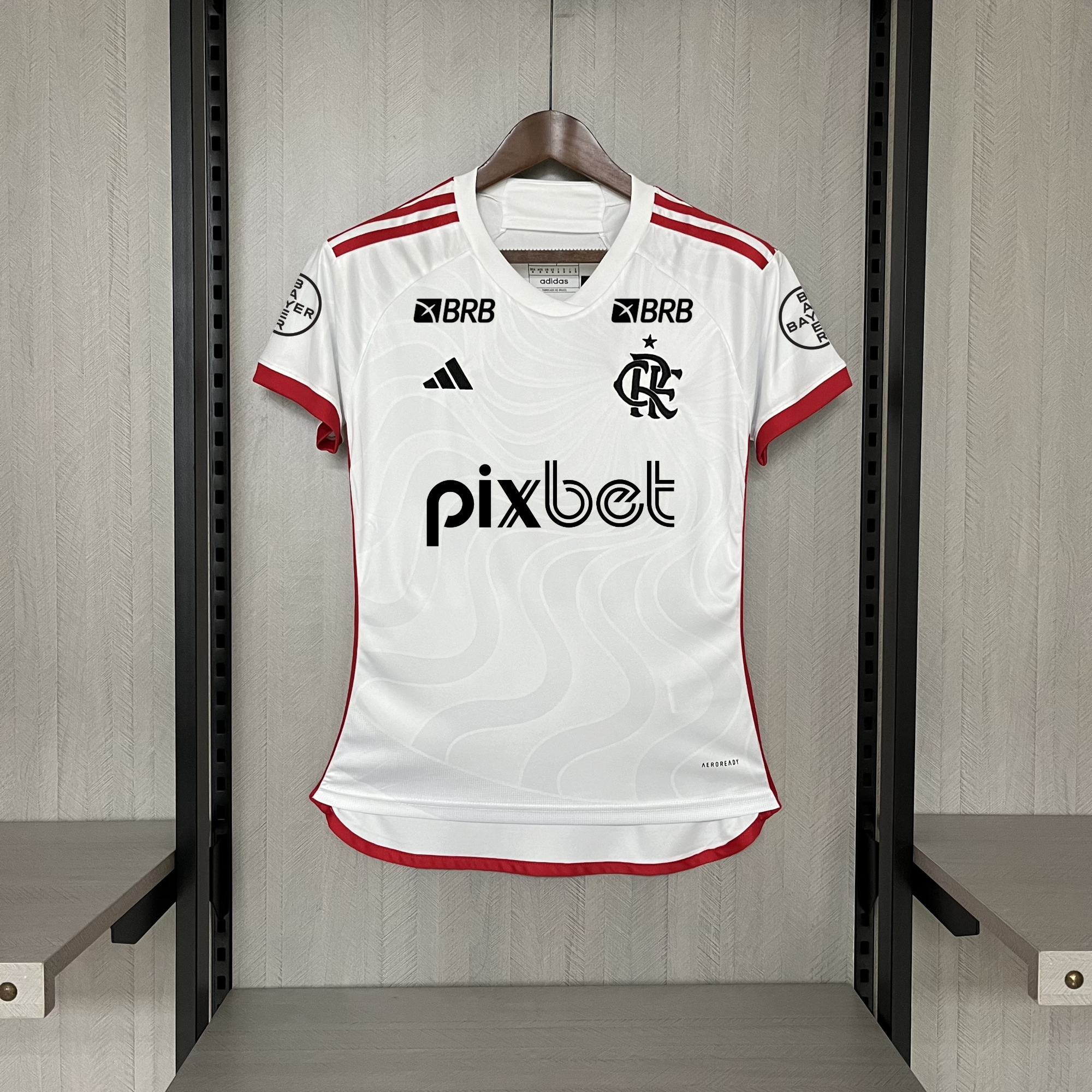 2024-2025 WOMEN'S FLAMENGO AWAY ALL SPONSORS