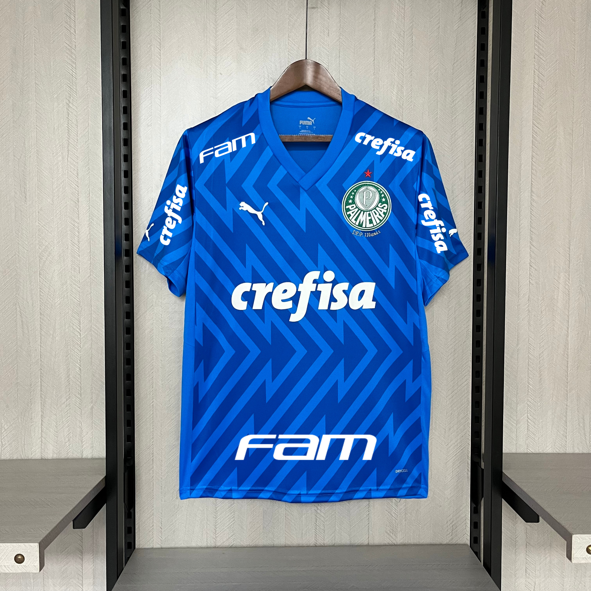 2024-2025 PALMEIRAS GOALKEEPER BLUE JERSEY