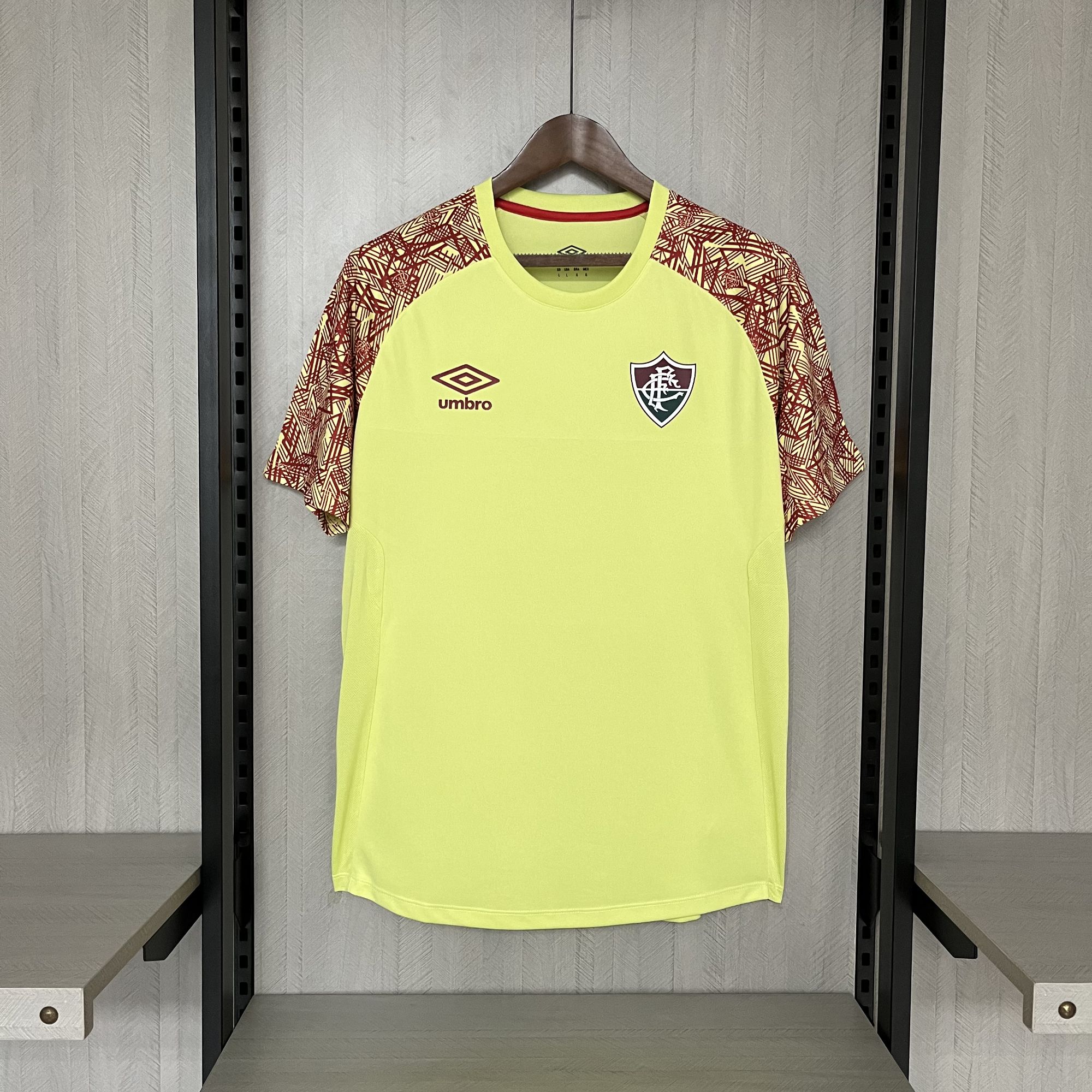 2024-2025 FLUMINENSE YELLOW JERSEY 2024-2025 FLUMINENSE YELLOW JERSEY