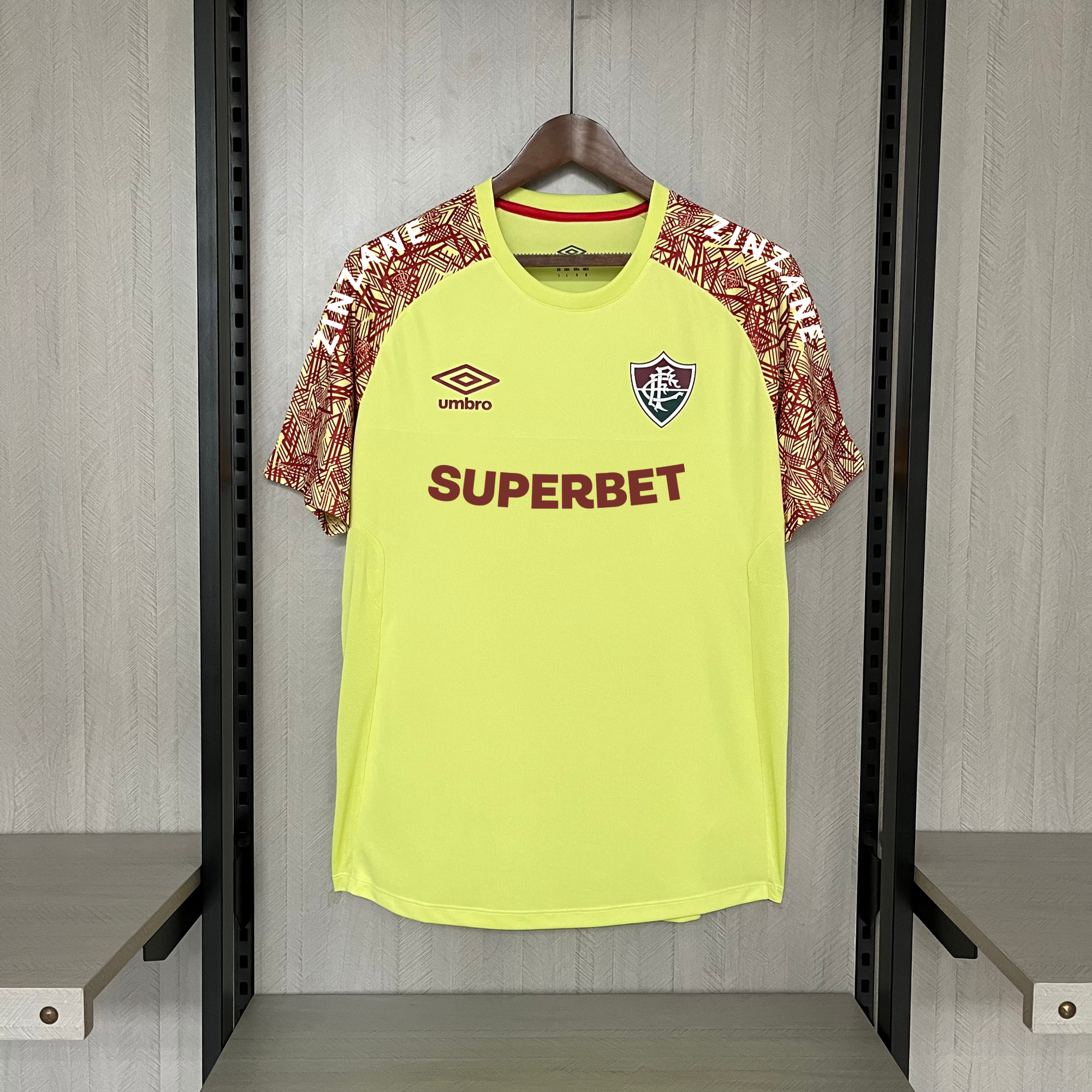 2024-2025 FLUMINENSE GOALKEEPER TRAINING JERSEY 2024-2025 FLUMINENSE GOALKEEPER TRAINING JERSEY