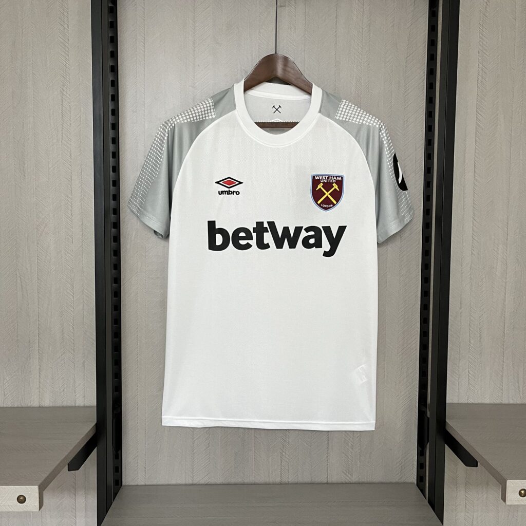 2024-2025 WEST HAM UNITED WHITE JERSEY