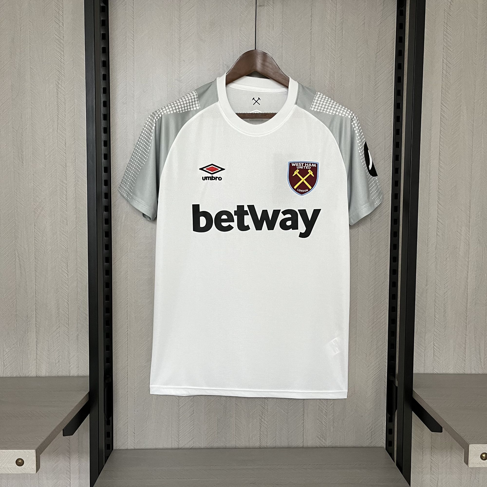 2024-2025 WEST HAM UNITED WHITE JERSEY