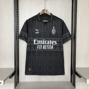2024-2025 AC MILAN JOINT EDITION BLACK JERSEY