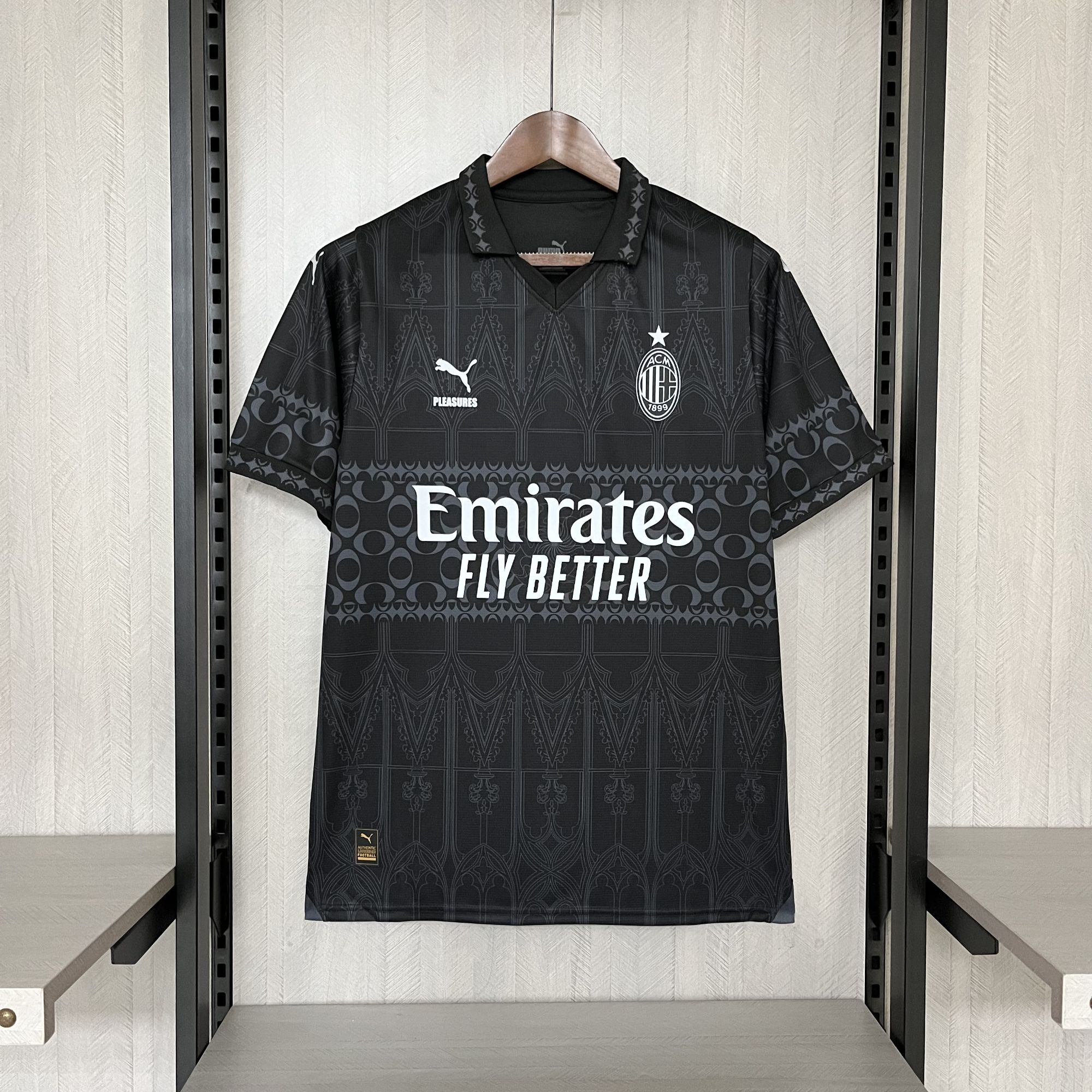 2024-2025 AC MILAN JOINT EDITION BLACK JERSEY