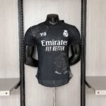 2024-2025 REAL MADRID Y3 BLACK ROSE JERSEY