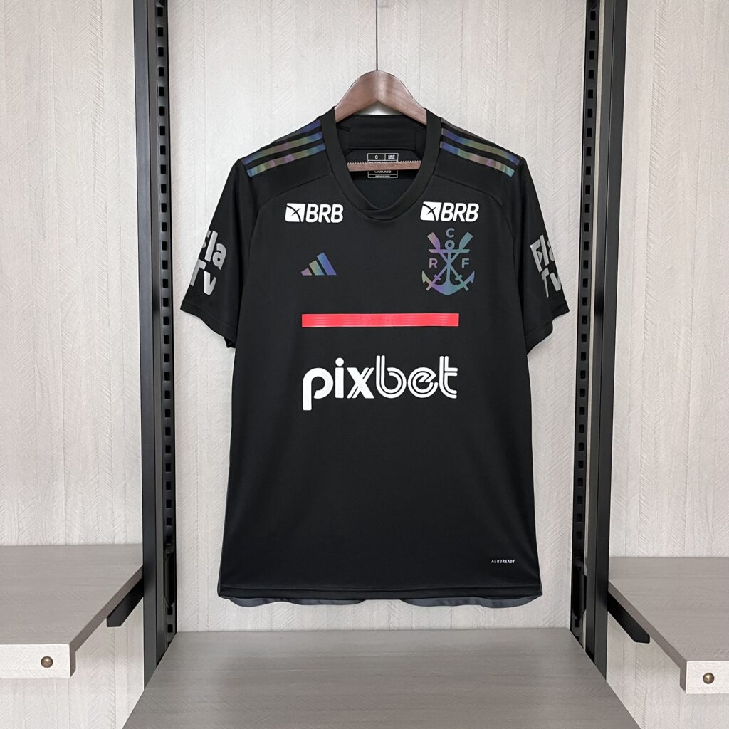 2024-2025 FLAMENGO THIRD ALL SPONSORS JERSEY