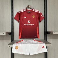 2024-2025 KIDS MANCHESTER UNITED HOME JERSEY 2024-2025 KIDS MANCHESTER UNITED HOME JERSEY