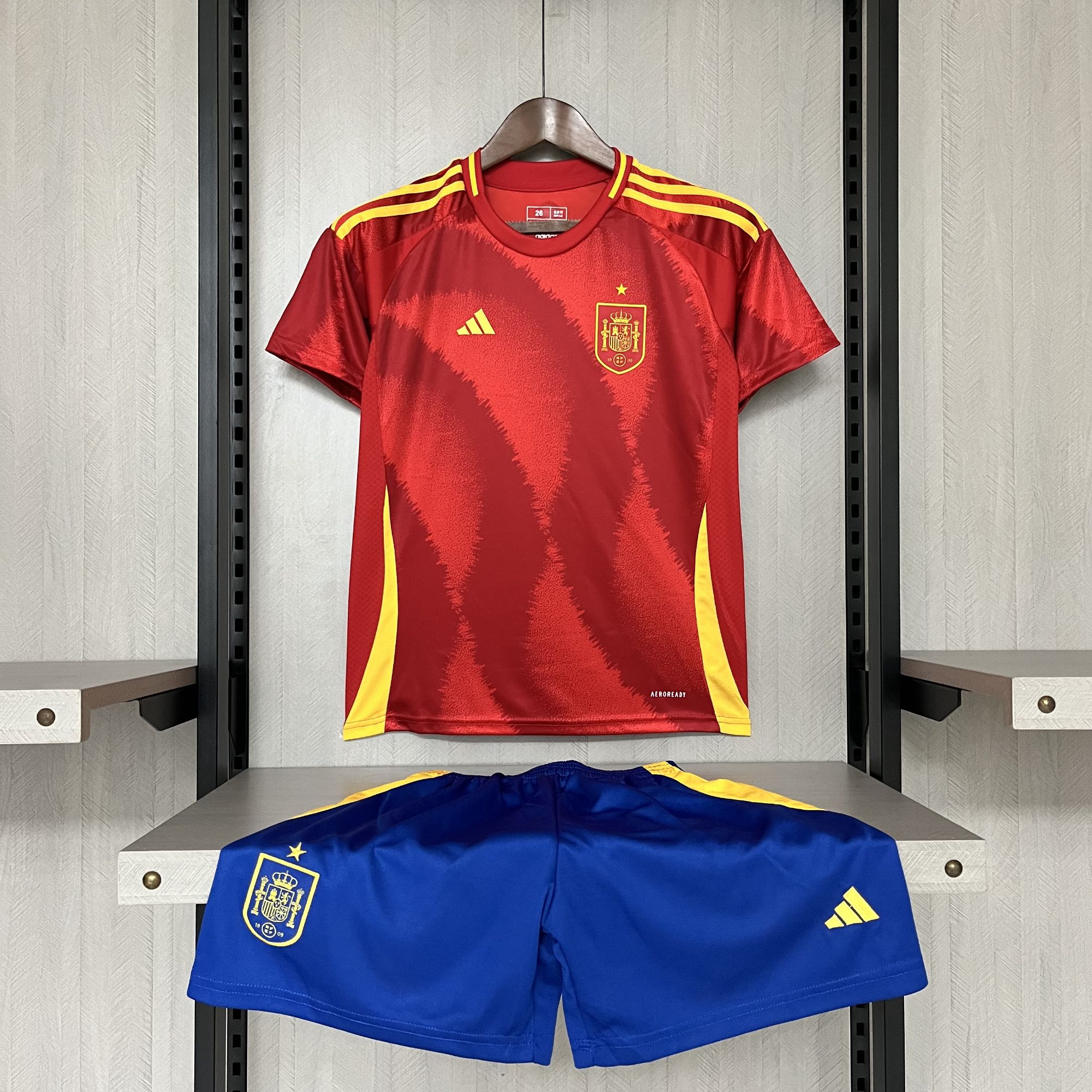2024-2025 KIDS SPAIN HOME JERSEY 2024-2025 KIDS SPAIN HOME JERSEY