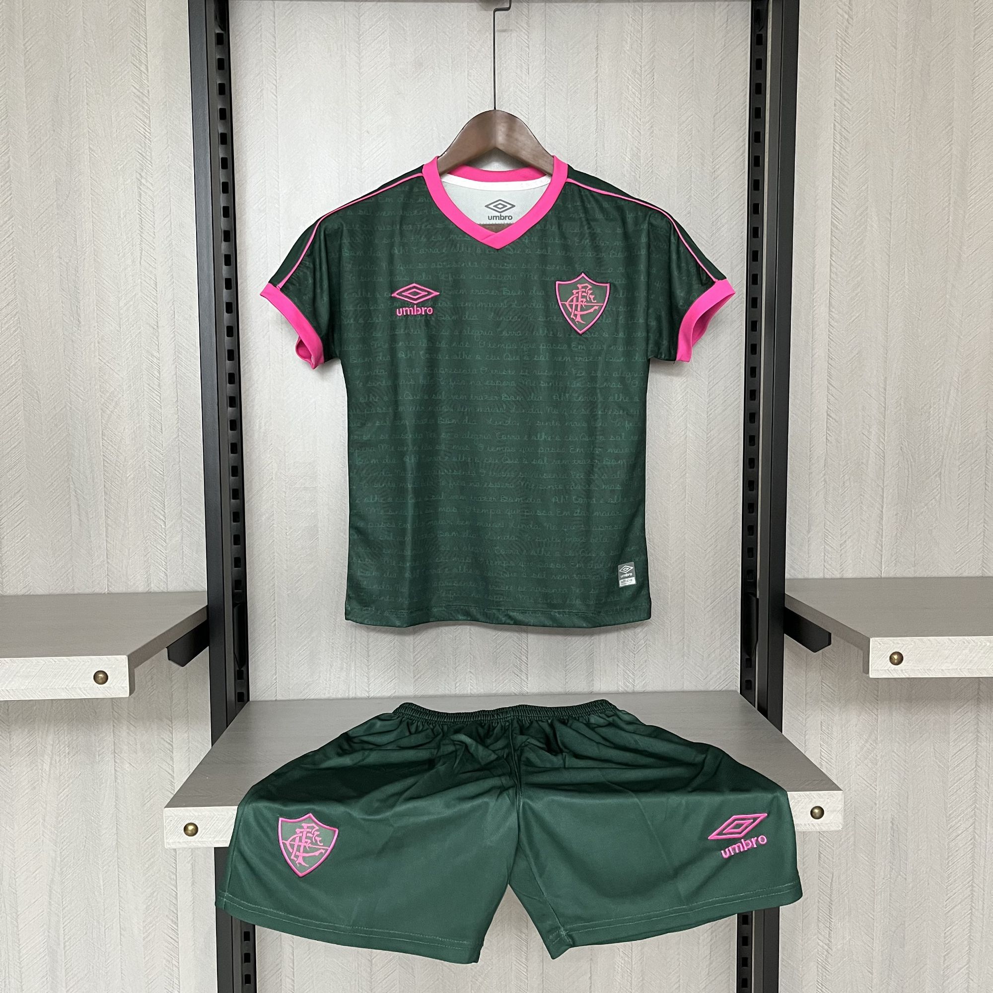 2023-2024 KIDS FLUMINENSE THIRD AWAY JERSEY 2023-2024 KIDS FLUMINENSE THIRD AWAY JERSEY