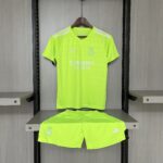 2023-2024 KIDS REAL MADRID GOALKEEPER GREEN JERSEY