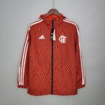 2021-22 FLAMENGO RED AND WHITE WINDBREAKER
