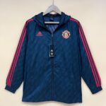 2022 MANCHESTER UNITED BLACK WINDBREAKER