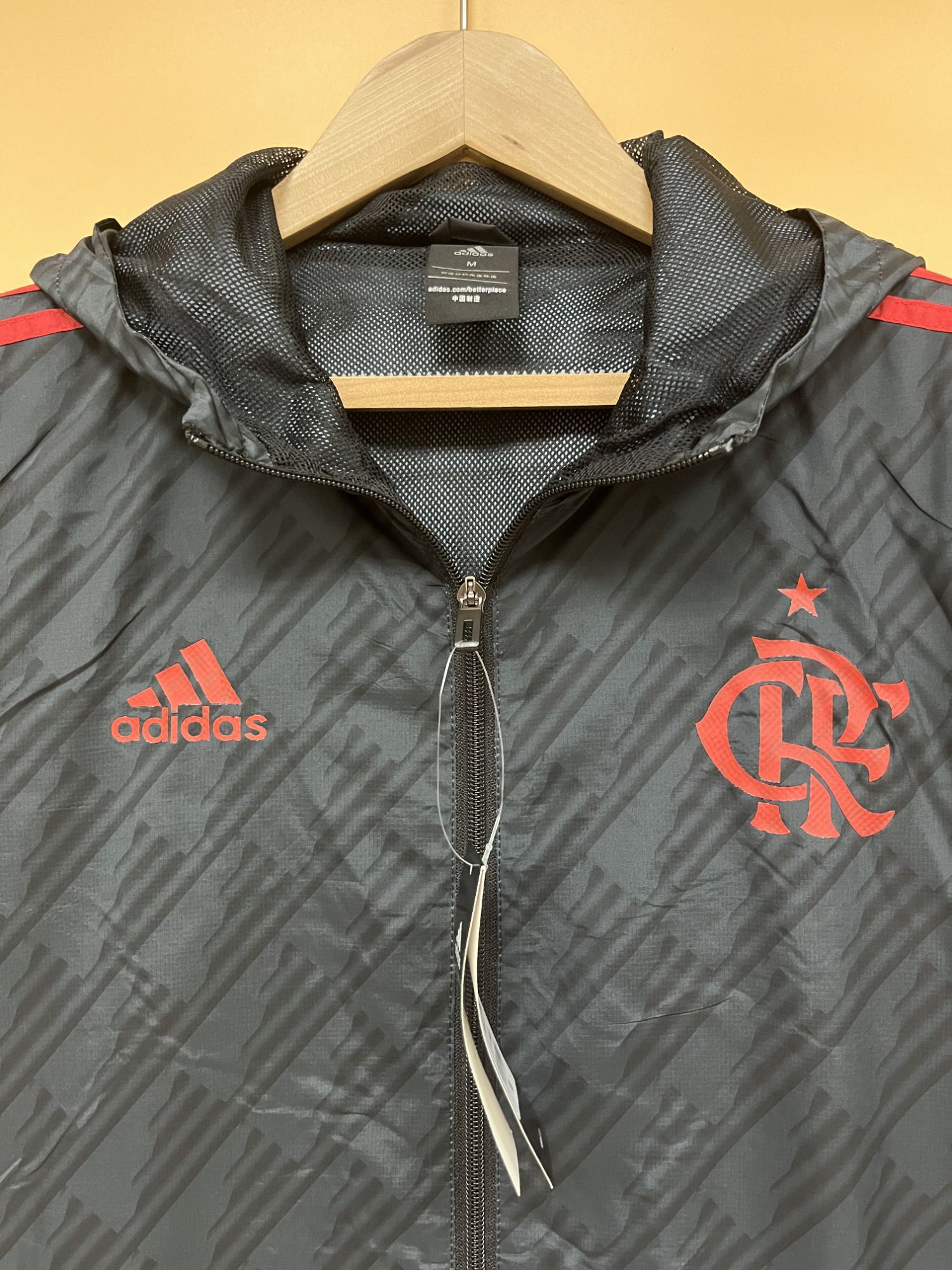2022 FLAMENGO BLACK WINDBREAKER