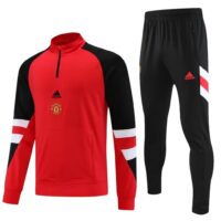 23-24 Manud red half zipper sweater tracksuit 23-24 Manud red half zipper sweater tracksuit