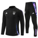 24-25 Germany black half zipper training tracksuit