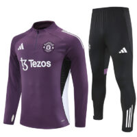 25-26 Manud purple with black half zipper sweater tracksuit 25-26 Manud purple with black half zipper sweater tracksuit