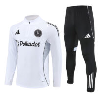 25-26 Miami white half zipper sweater tracksuit 25-26 Miami white half zipper sweater tracksuit
