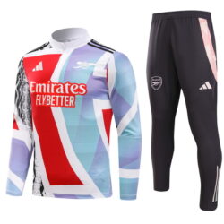 Arsenal camo colors half zipper training tracksuit