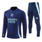 player version 24-25 Arsenal navy blue pullover training tracksuit