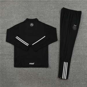 23-24 Algeria black half zipper sweater tracksuit - Image 2