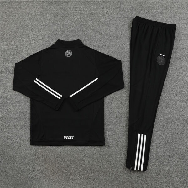 23-24 Algeria black half zipper sweater tracksuit - Image 2
