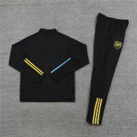 002-28 23-24 Arsenal black half zipper sweater tracksuit