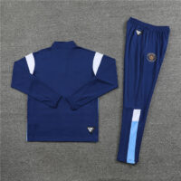 002-79 23-24 Man City navy blue half zipper sweater tracksuit