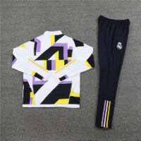 23-24 Real Madrid camo half zipper sweater tracksuit