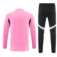 003-252 25-26 Miami pink half zipper sweater tracksuit