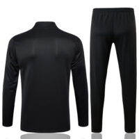 B791# 24-25 Riyadh black half zipper sweater tracksuit