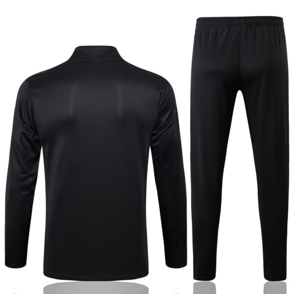 B791# 24-25 Riyadh black half zipper sweater tracksuit - Image 3