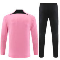 003-356 fans version 23-24 PS G Jrdan pink half zipper sweater tracksuit
