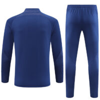 fans version 23-24 Tottenham navy blue half zipper sweater tracksuit