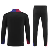 player version 24-25 Bar black half zipper training tracksuit