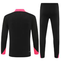 003-398 player version 24-25 Chelsea black with pink half zipper training tracksuit