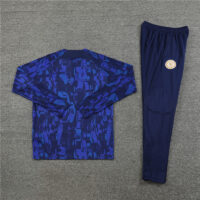 003-52 23-24 Chelsea blue half zipper training tracksuit