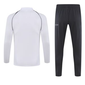 23-24 Napoli white half zipper sweater tracksuit - Image 4