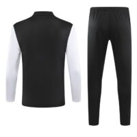 24-25 Japan black face special version half zipper training tracksuit