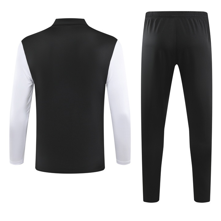 24-25 Japan black face special version half zipper training tracksuit