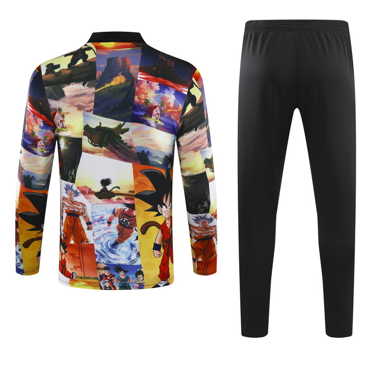 24-25 Japan color dragon ball special version half zipper training tracksuit