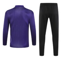 24-25 Real Madrid purple with dragon half zipper training tracksuit