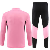004-23 23-24 Argentina pink half zipper sweater tracksuit