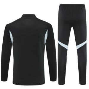 25-26 Miami black half zipper sweater tracksuit - Image 4