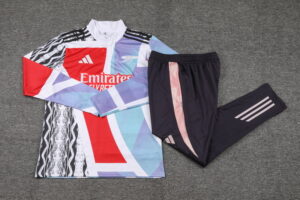 Arsenal camo colors half zipper training tracksuit - Image 4