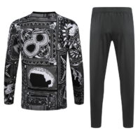 23-24 Arsenal Graffiti version round collar black training sweater tracksuit