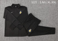 B791# 24-25 Riyadh black half zipper sweater tracksuit