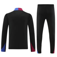 fans version 24-25 Bar black half zipper training tracksuit