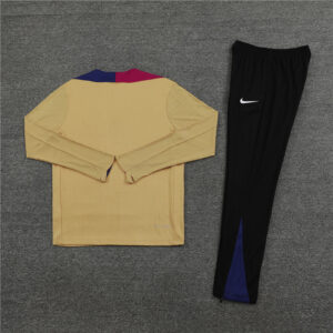 player version 24-25 Bar gold half zipper training tracksuit - Image 4